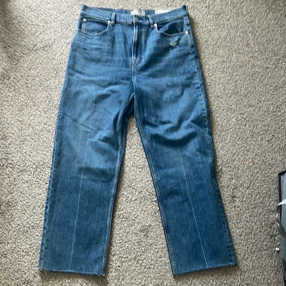 Madewell the way high Blue Denim Jeans